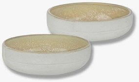 Ciotole bianco-beige in set di 2 pezzi in pietra ø 13,5 cm Sand Grain - Mette Ditmer Denmark