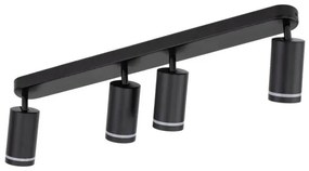 Faretto JET 4xGU10/10W/230V nero