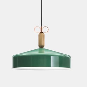 Il Fanale - BonTon- 1-light pendant lamp  N2 Verde Ottone