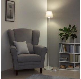 Brilagi - Lampada da terra LED CERIA 1xE27/40W/230V diam. 20,5 cm grigio/bianco