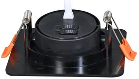 Ecolite LED-YL202/7W/CCT/CR - Lampada LED da incasso KENT LED/3/5/7W/230V nero