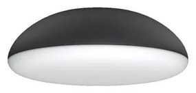 Plafoniera moderno Kazz Ø 38 cm nero IP20, 4XE27