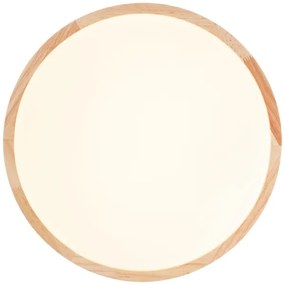 Brilliant - Plafoniera LED SLIMLINE LED/22W/230V Ø 39 cm, legno di gomma