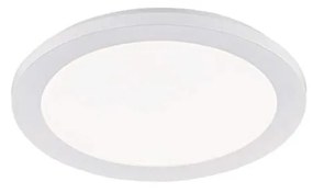 Plafoniera LED bianca Camillus, diametro 26 cm - Trio