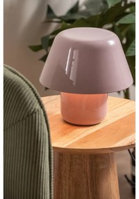 Lampada da tavolo rosa (altezza totale 19 cm) Afan – Leitmotiv