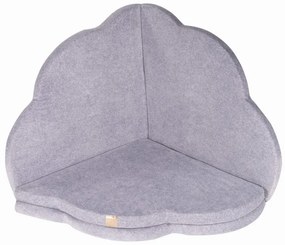 Tappeto da gioco a forma di nuvola in gommapiuma: grigio chiaro