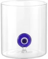 Bicchiere in vetro borosilicato 350 ml occhio greco