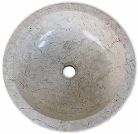 Lavandino in Marmo 40 cm Crema