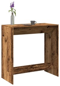 Tavolo da bar legno antico 102x50x103,5 cm in legno multistrato