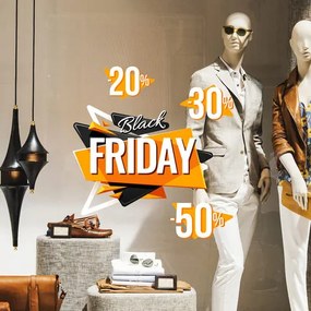 Black friday triangle | Vetrofania