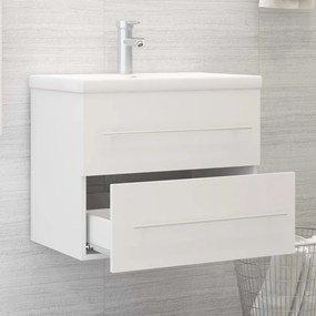 Mobile sottolavabo bianco 60x38,5x48 cm in truciolato