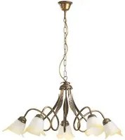 4250/5B - Lampadario Doppio Giro Colore Bronzo