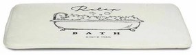 Tappeto da bagno Relax Bath Bianco 40 x 1,5 x 60 cm (12 Unità)