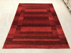 Loribaft Tappeto 330 x 240 Rosso (Iran) Annodato A Mano