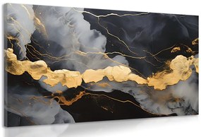 Quadro su tela – Marmo nero