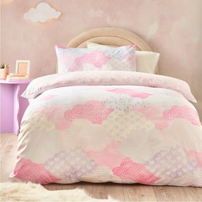 Biancheria da letto per bambini rosa in microfibra per letto singolo 135x200 cm Soft as a Cloud – Catherine Lansfield