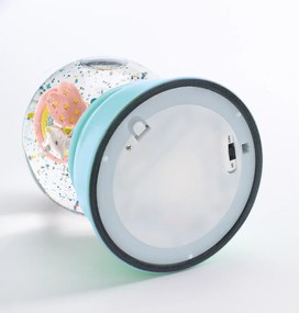 Luce notturna a forma di palla di neve - unicorno