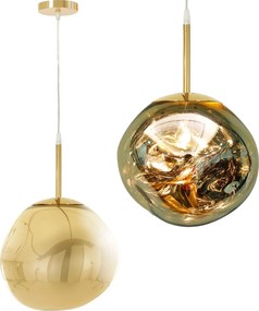 Lampada Da Soffitto Pensile Di Vetro Gold APP331-1CP