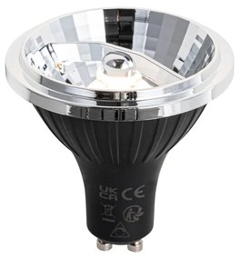 Set di 5 GU10 dimbare LED lamp 70mm 6.5W 600 lm 2700K