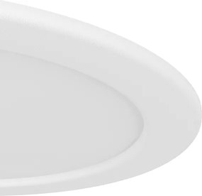 Eglo 901417- LED Plafoniera da incasso per bagno FUEVA LED/6,3W/230V Ø 11,9 cm IP44 bianco