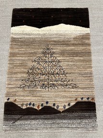 Loribaft Tappeto persiano 80x120 Beige (Iran) Annodato A Mano