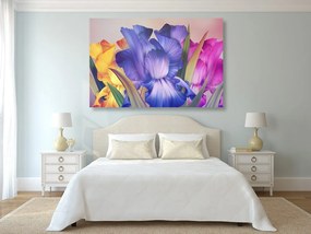 Quadro su tela – Fantasia floreale