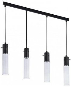 Lampadario su filo LOOK GRAPHITE 4xGU10/10W/230V