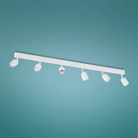 Faretto  TOP 6xGU10/10W/230V bianco