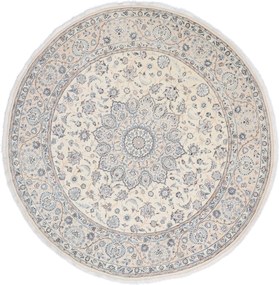 Nain Tappeto persiano 250 x 250 Beige (Iran) Annodato A Mano