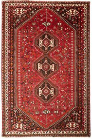 Shiraz Tappeto persiano 210x310 Rosso (Iran) Annodato A Mano