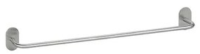 Porta asciugamani 64,5x7,2 cm in acciaio inox/argento