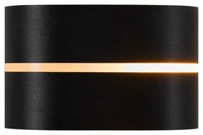 Nordlux - Applique da esterno SIBELIS 1xE27/10W/230V IP44 nero