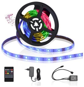Aigostar - Striscia LED RGB Dimmerabile da esterno 3m LED/24W/12/230V IP65