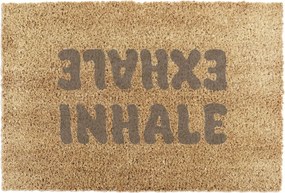 Zerbino in fibra di cocco 60x90 cm Inhale Exhale - Artsy Doormats