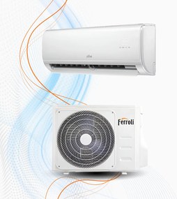 Climatizzatore Ferroli Giada S Mono Inverter R-32 WiFi, 9.000