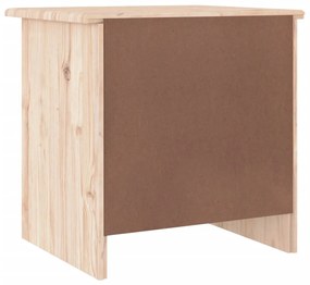 Comodino ALTA 43x35x40,5 cm in Legno Massello di Pino