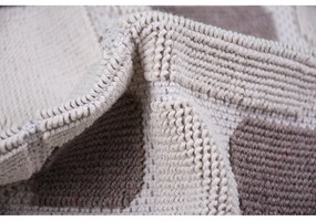 Tappeto in cotone beige, 60 x 90 cm Mozaik - Vitaus