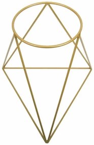 Portavasi TRIANGL 40x45 cm oro