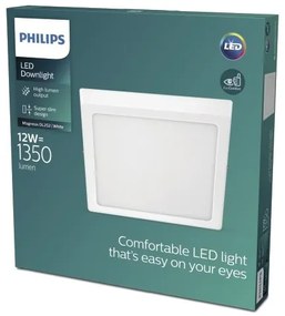 Philips - Plafoniera LED MAGNEOS LED/12W/230V 4000K bianca