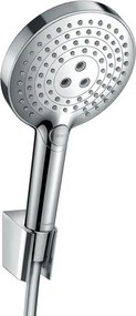 Trio (doccetta, tubo flessibile e supporto) HANSGROHE Raindance Select S in abs cromato H 22 x P 13.1 cm anticalcare 3 getti