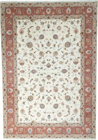Tabriz Tappeto 250 x 360 Beige (Iran) Annodato A Mano