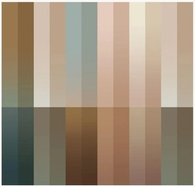Carta da parati Frans Uyterlinde - Gradient Stripes