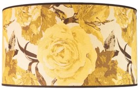 Duolla - Lampadario a sospensione con filo CONSTANCE 1xE27/40W/230V diametro 45 cm giallo