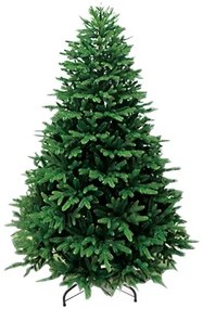 Albero di natale verde finto abete altezza 180 cm Brennero 2332 rami Apertura Ad Ombrello