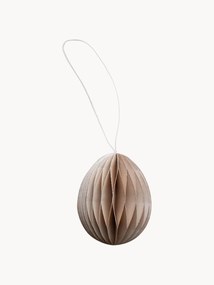 Ciondoli decorativi pasquali fatti a mano Ovoid 4 pz, Ø 7 cm