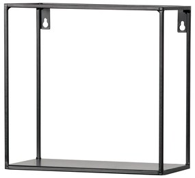 Set di 2 mensole da parete nere Meert - WOOOD