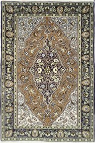 Ghom Tappeto persiano 110 x 160 Marrone (Iran) Annodato A Mano