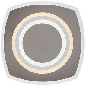 Rabalux 71318 - Lampada da soffitto LED dimmerabile TANELI 60W/230V 3000/4000/6000K cromo + telecomando