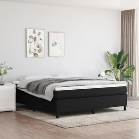 Giroletto Senza Materasso Nero 160x200 Cm İn Tessuto /