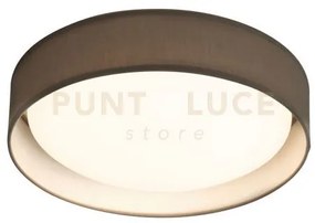 Gianna flush - diffusore in tessuto grigio e acrilico